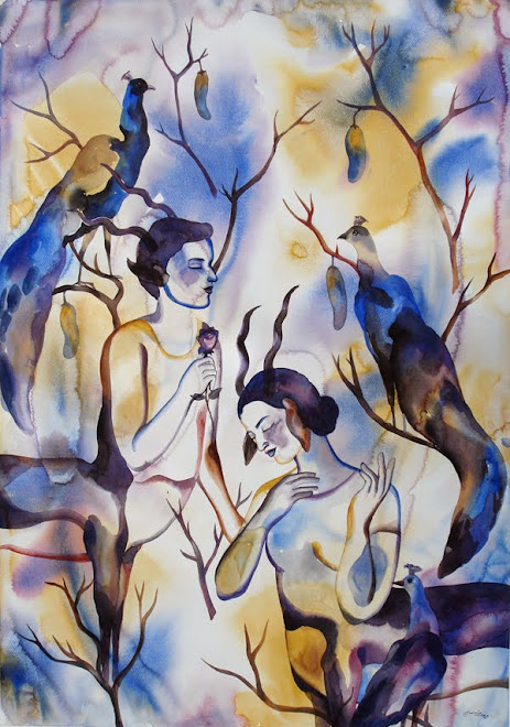 immortal beloved,40x28, watercolour,2009