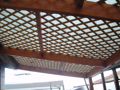 Deco y Madera: Cobertizo con malla jardin