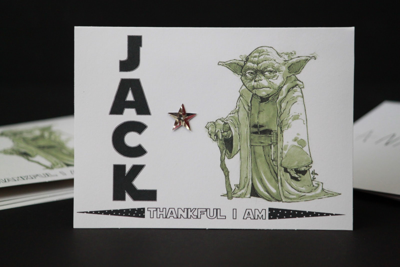 The Blackberry Vine: Thankful I Am aka Star Wars Thank You Notes