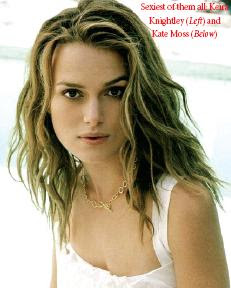 Sexiest of them all: Keira Knightley