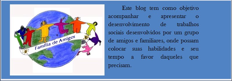 Blog dos Amigos voluntários