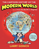 Book cover to The Cartoon History of the Modern World Part 2 by Larry Gonick