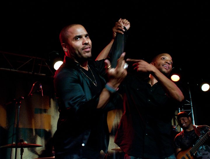 SPARK Lenny Kravitz avec Trombone Shorty hier soir à Paris
