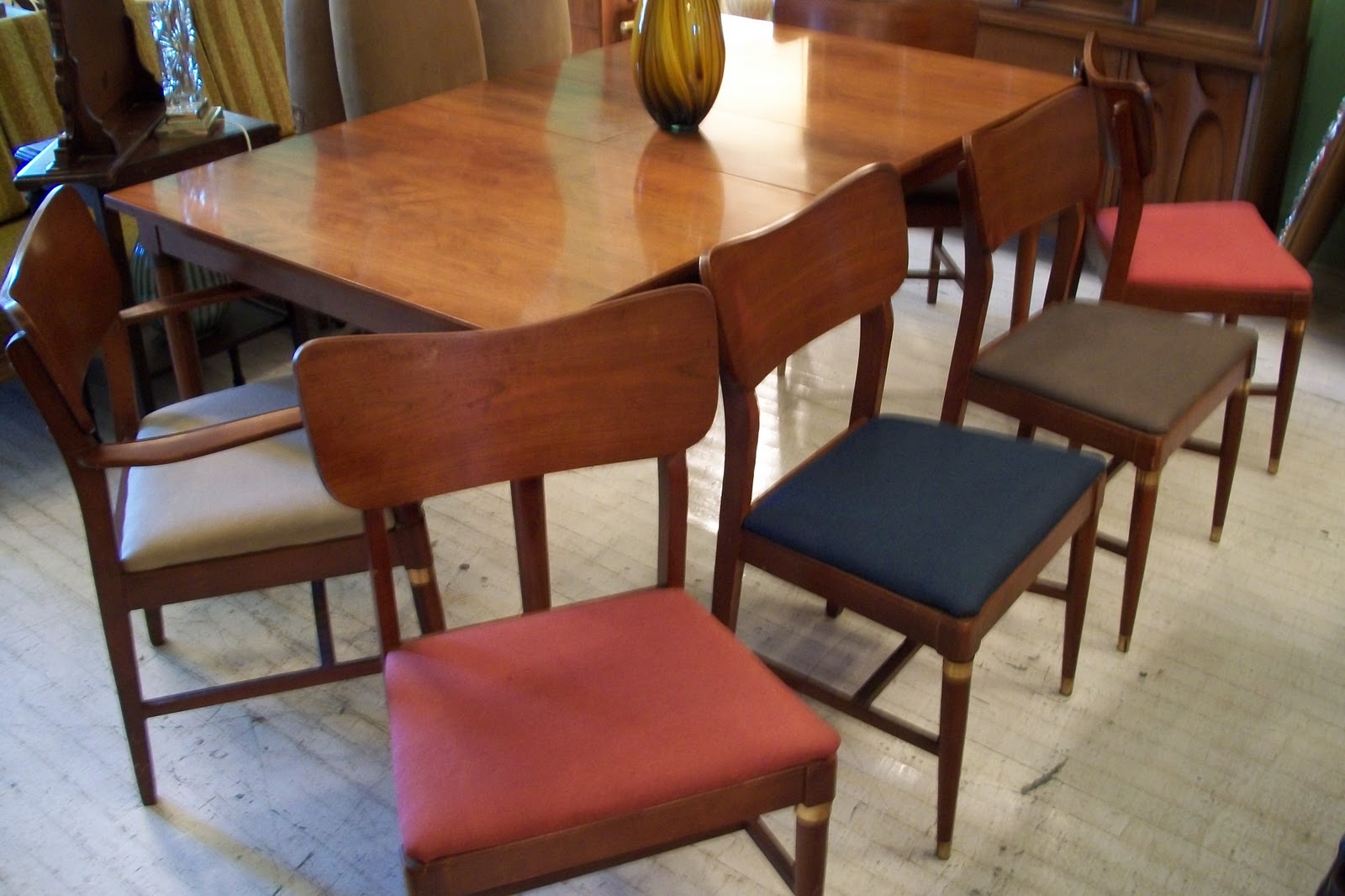An Orange Moon Sears & Roebuck Mid Century Modern Dining Room Set