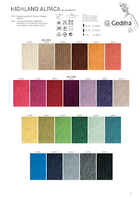 nuancier highland alpaca