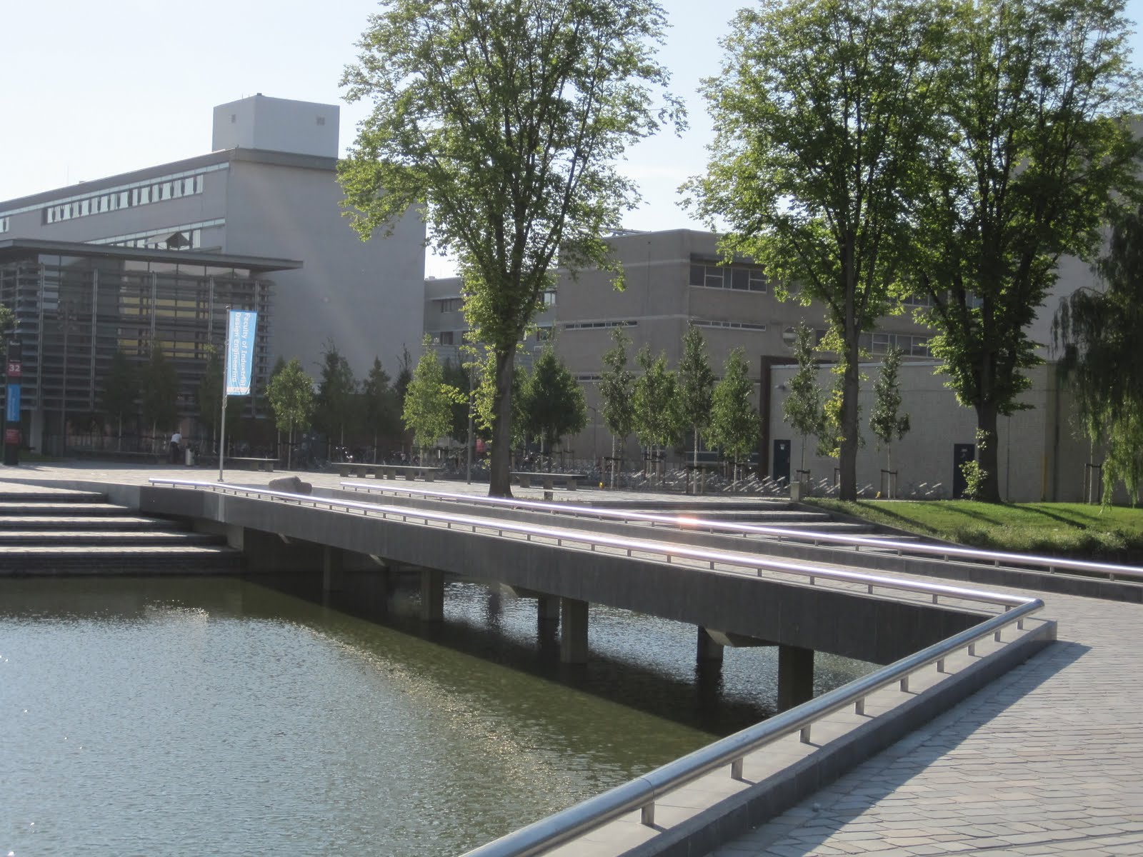 Mindy On Tour Exploring TU Delft Campus