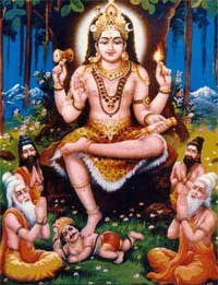 Dakshinamurthy Shiva - Story - Symbolism - Meaning 