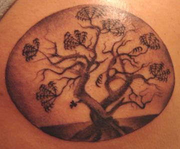 Tatto on Bodhi Tree Tattoo  Imagine It Without The Circular Border  Though