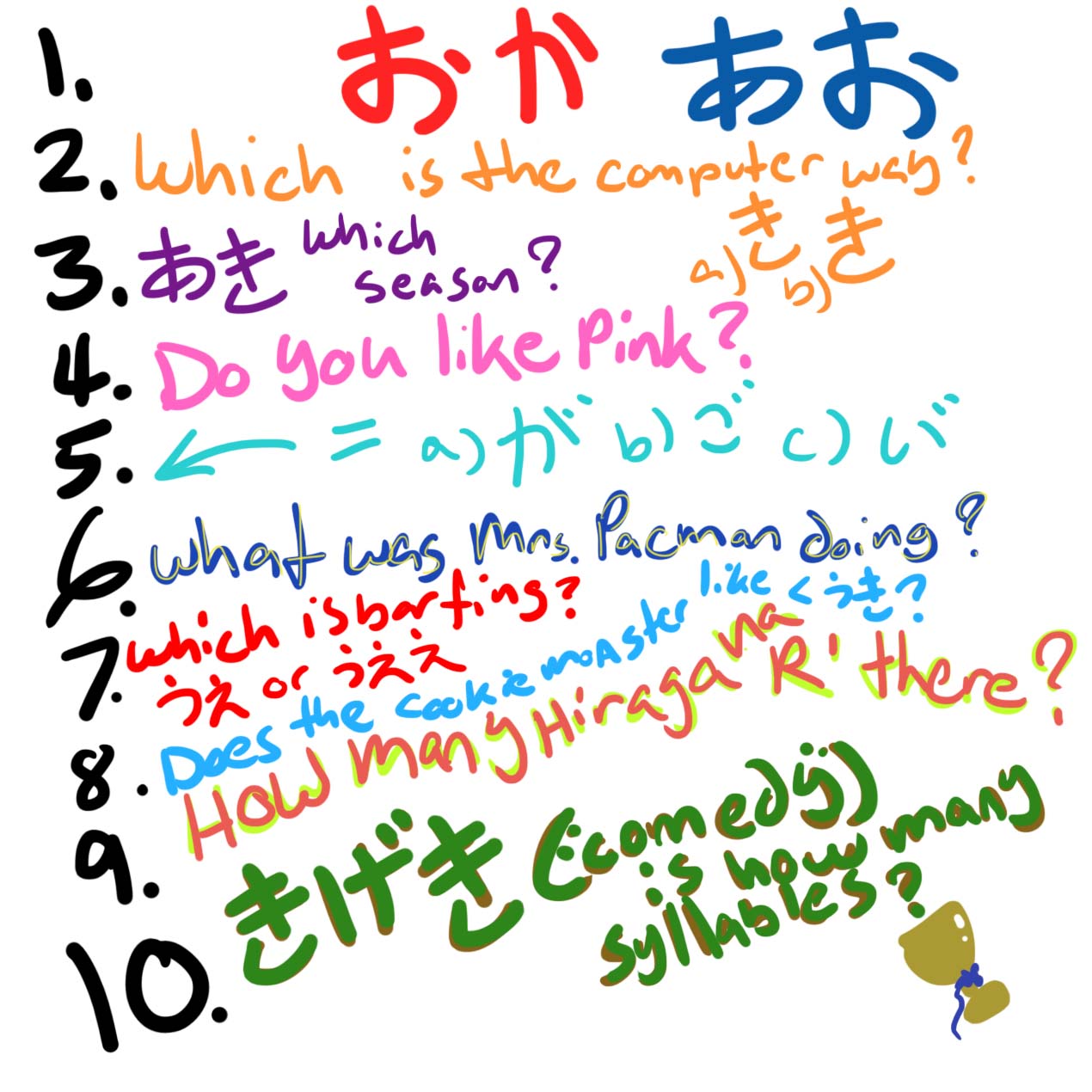 日本GO!: The Impossible Quiz of Unthinkable Evil...and a J-POP song