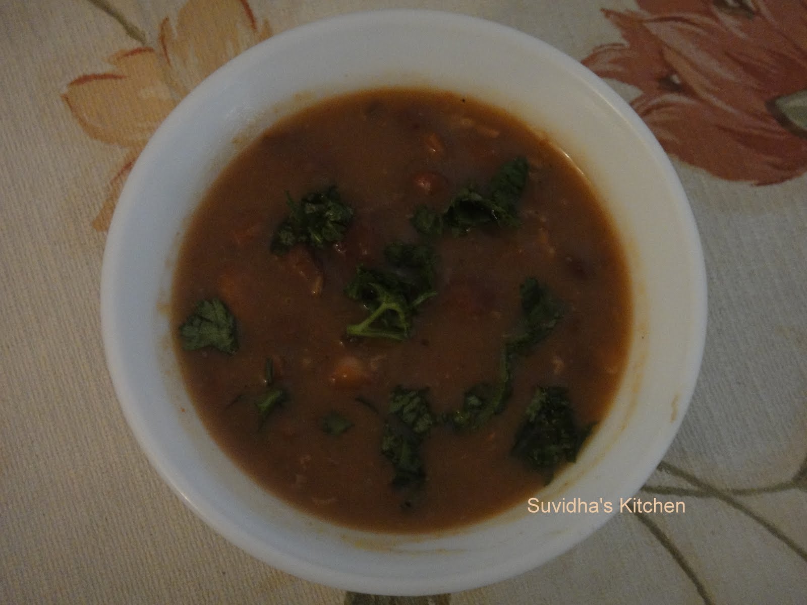 Kidney beans curry