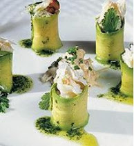 Buey de mar laminado en palta