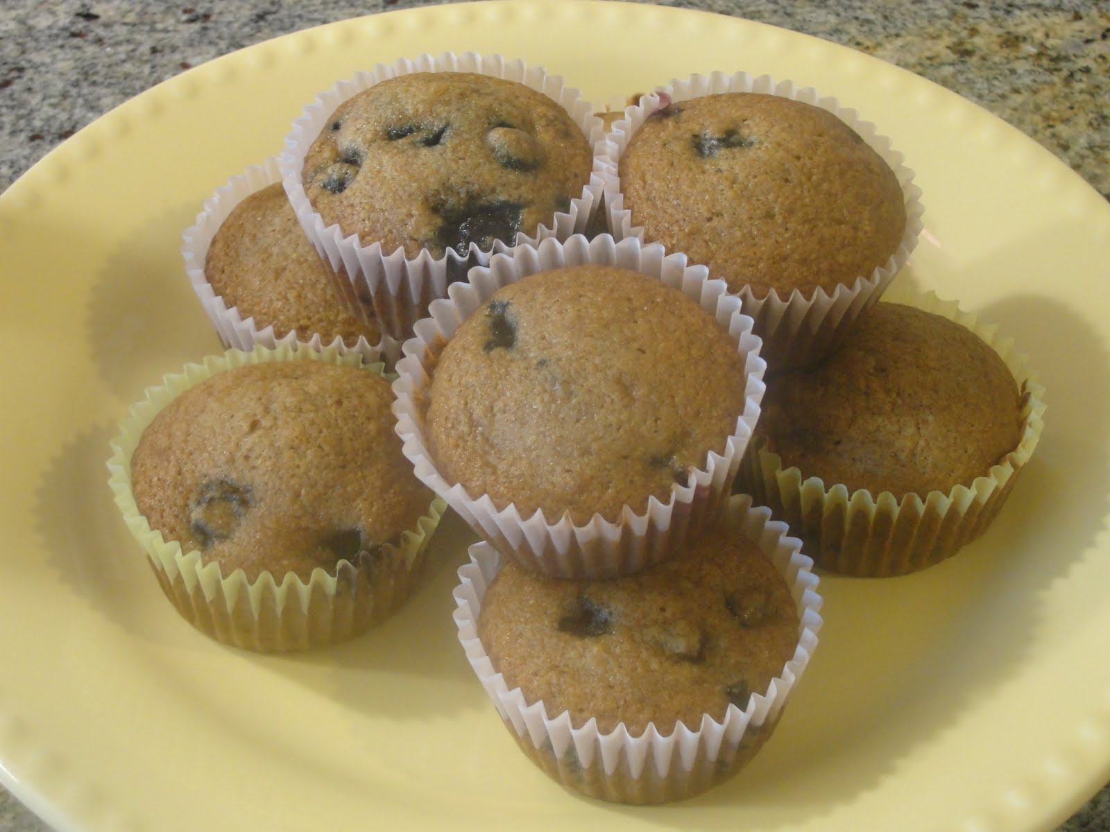 Cooking at Home the Making of a Cookbook Blueberry Applesauce Muffins
