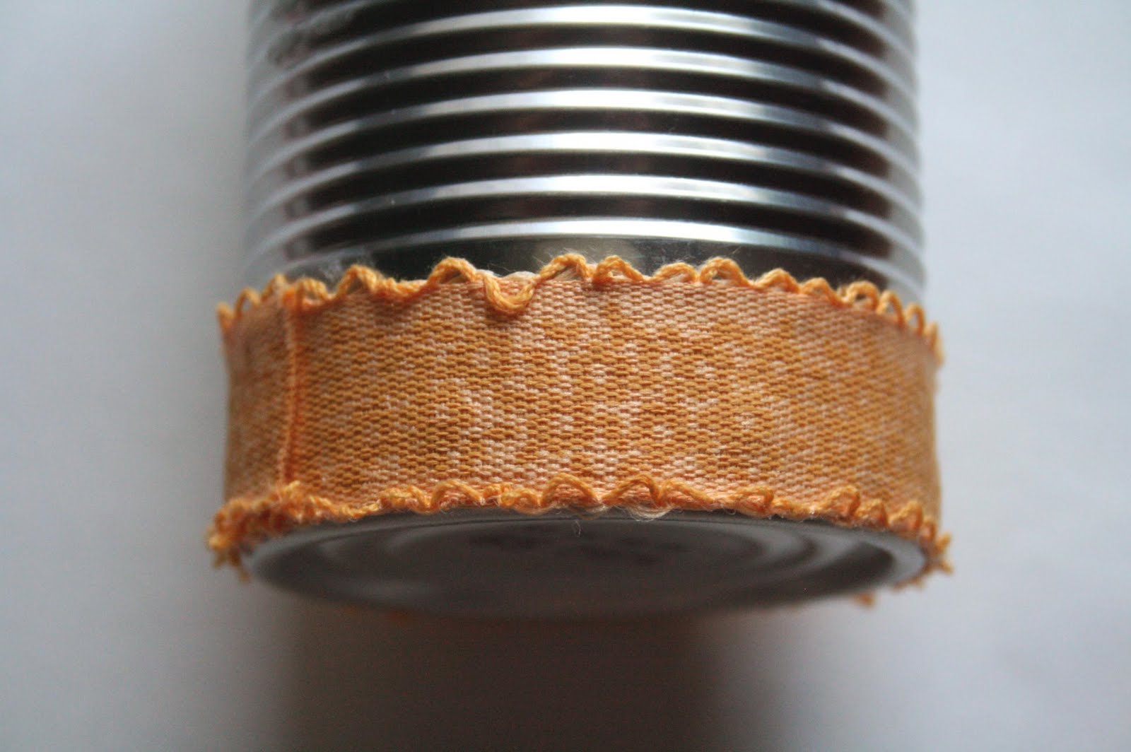 The Creative Place: DIY :: Ribbon Can Pencil Holder