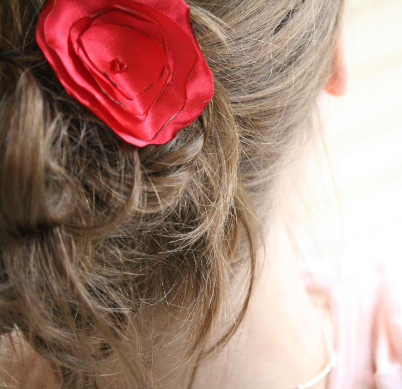 The Creative Place: Tuesday Tutorial: Handmade Silk Flower Hairpin