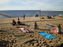 Yoga at Tunza Beach