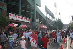 An Exterior View of Fenway Park