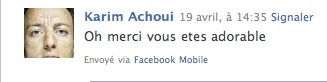 Karim Achoui Facebook Ami Où Ai-Je La Tête ?