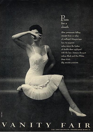 Vintage Vanity Fair Panties of Nylon Tricot and Lace inclu…