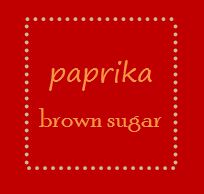Paprika Brown Sugar