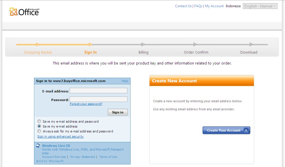 Azin's Blog: Cara Mendownload Microsoft Office 2010