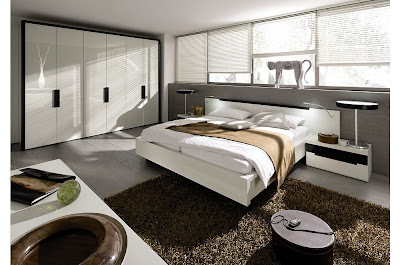 contemporary elegant bedroom design 