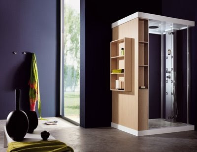 Contemporary Bathroom design - Shower cabin