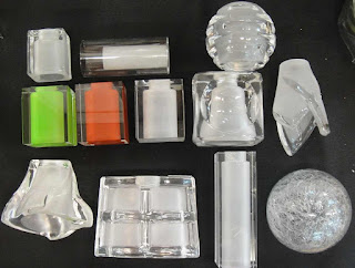 Tulipas de cristal para lámparas y cristales para plafones