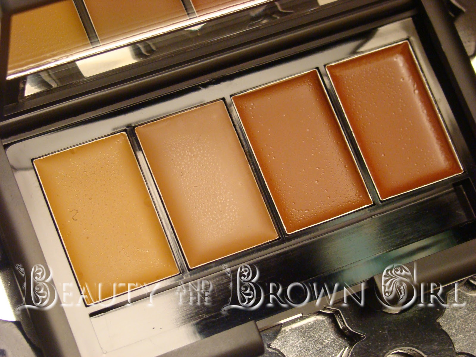 Beauty and the Brown Girl ELF Studio Concealer Palette Review + Swatches