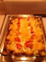 Beef & Cheese Tamale Pie