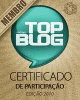 O Blog Dino World participou da edição do Top Blog Brasil 2010