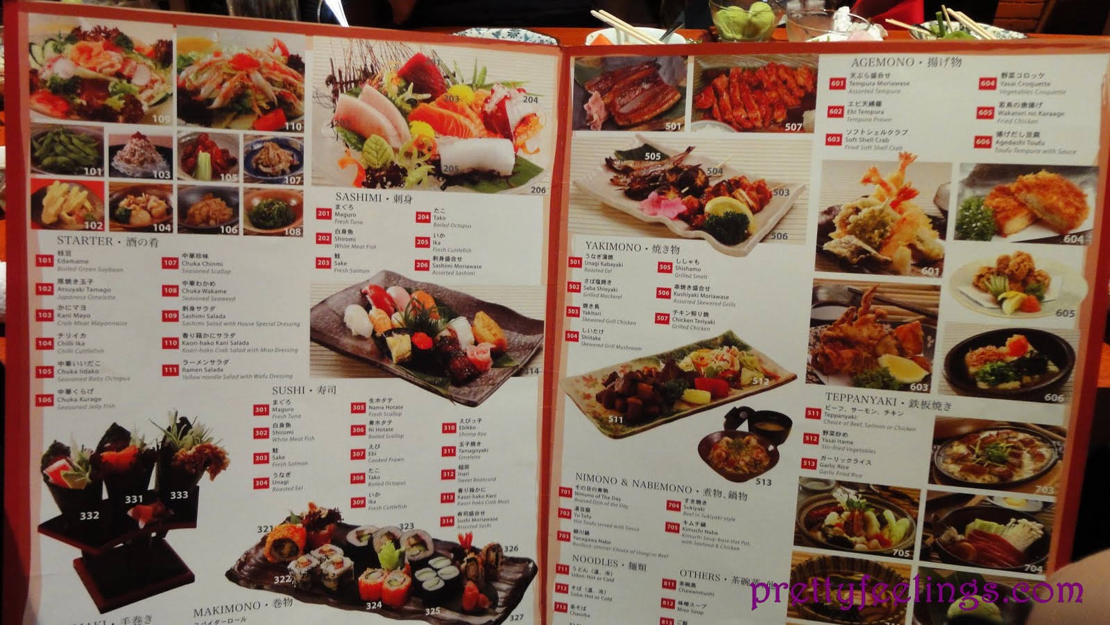 Pretty Feelings . Japanese Buffet Zen, Sunway Pyramid.