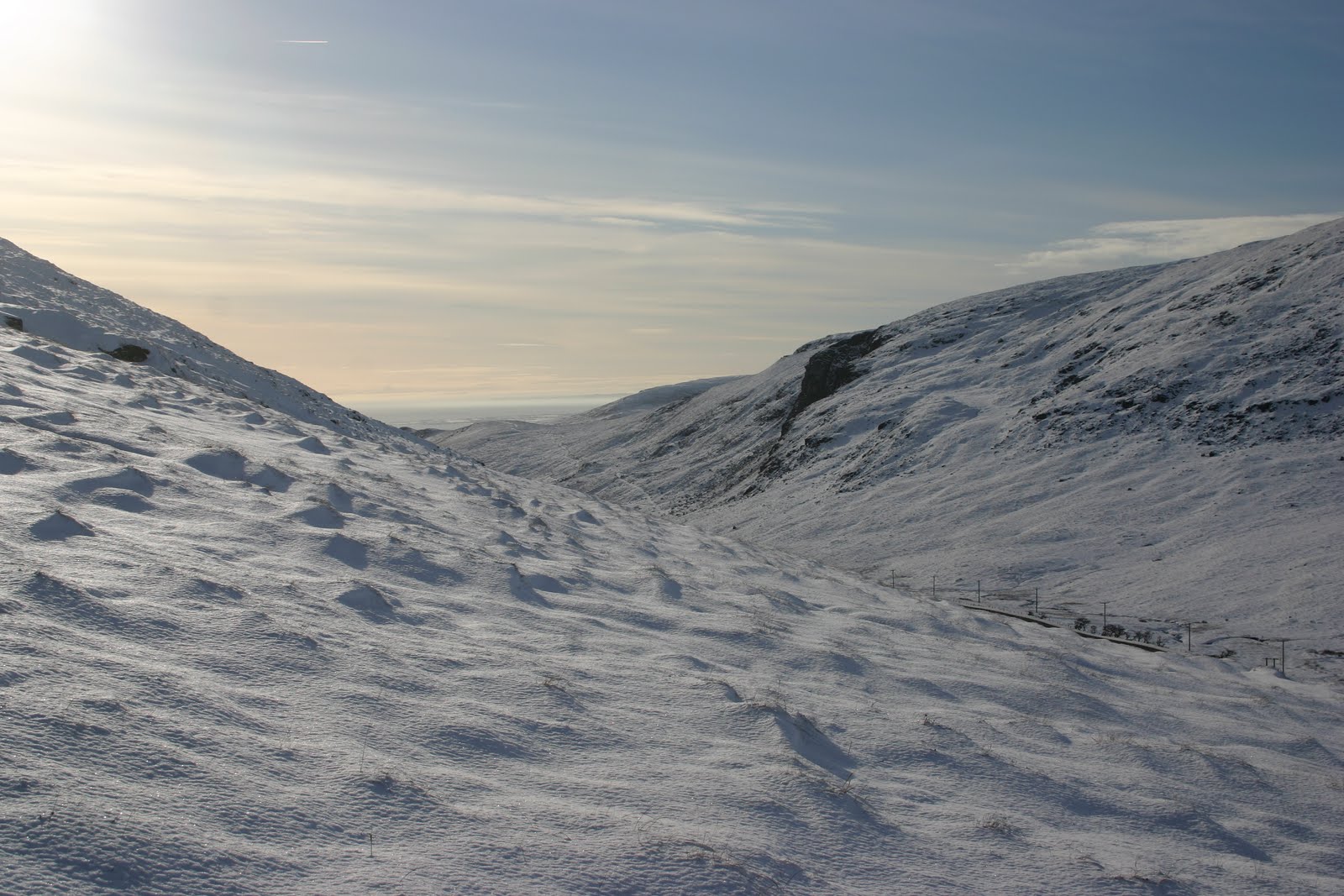The Great Escape MTB Snowboarding and Skiing Today in the Mourne