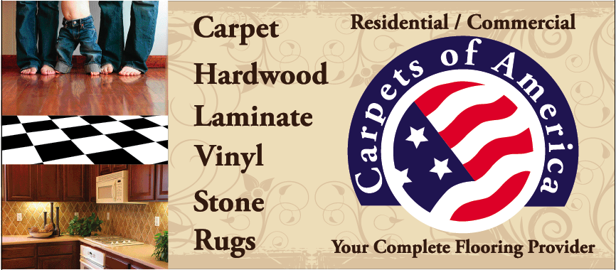 . . . . CARPETS OF AMERICA . . . .