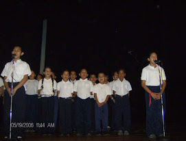 Coral en el Teatro Cesar Rengifo