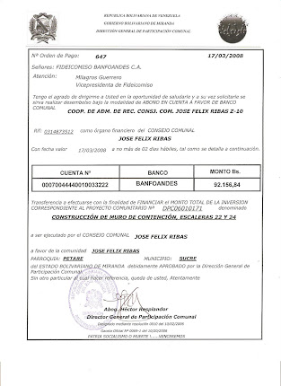 La gobernacion del estado Miranda esta en Jose Felix Ribas zona 10