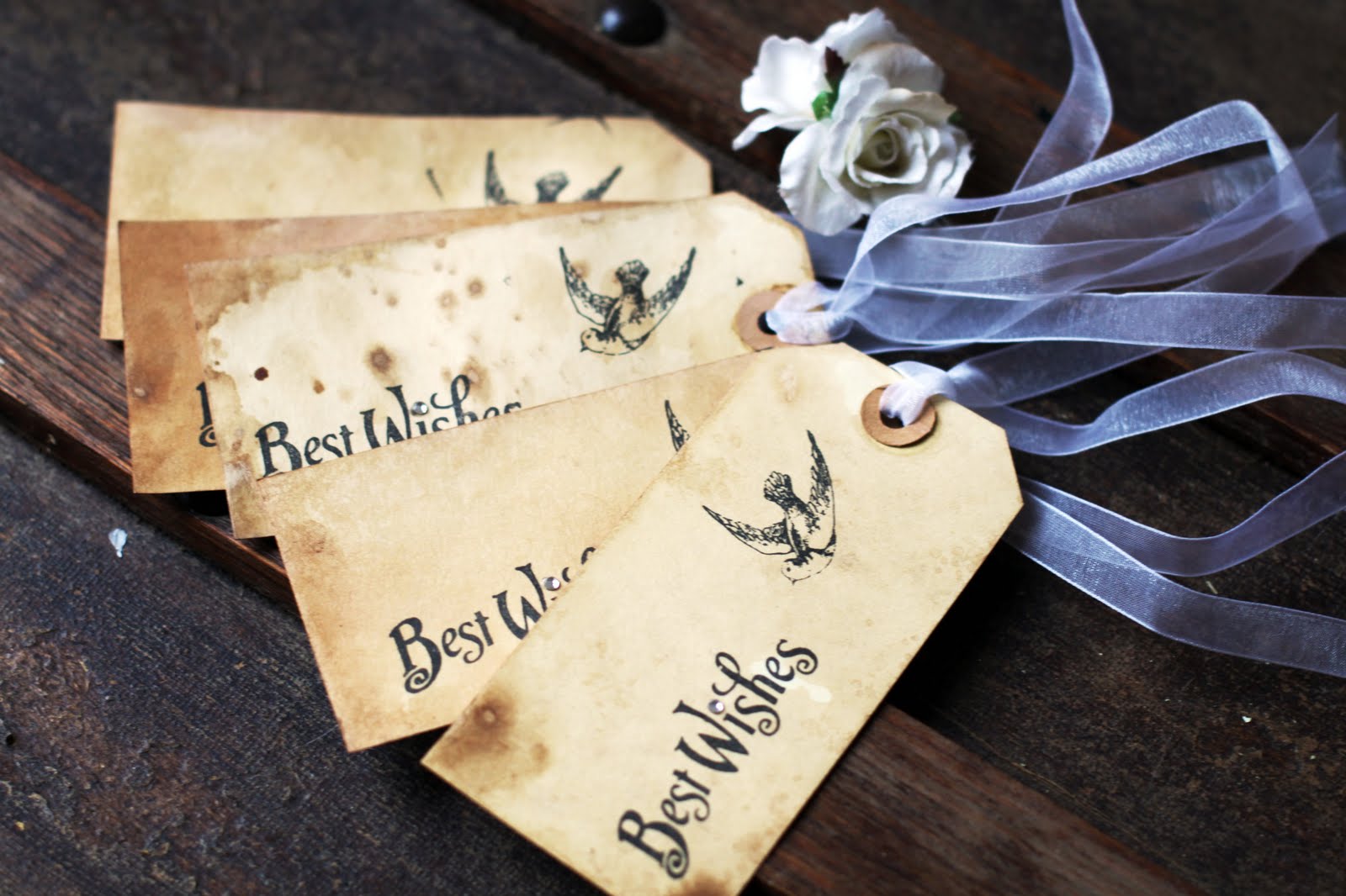 Saddleworth Shindigs Vintage Gift Tags