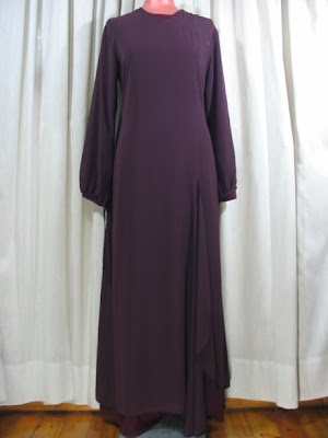 COLOUR GUIDE: Purple Abaya, Hijab, and Niqab