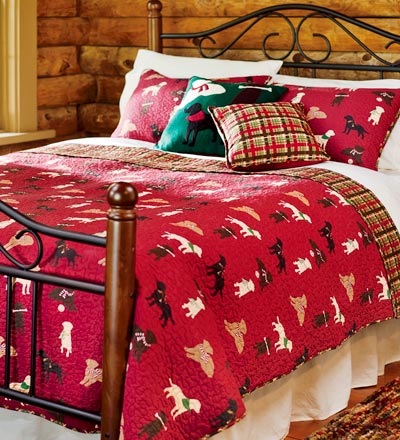 gafunkyfarmhouse wish list wednesdays dog print bedding labrador bed sheets