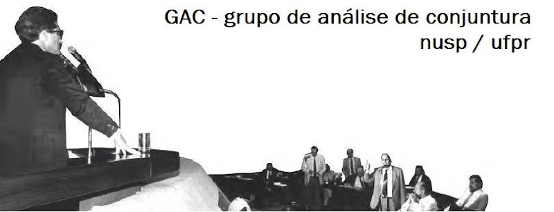 GAC - grupo de análise de conjuntura - nusp/ufpr