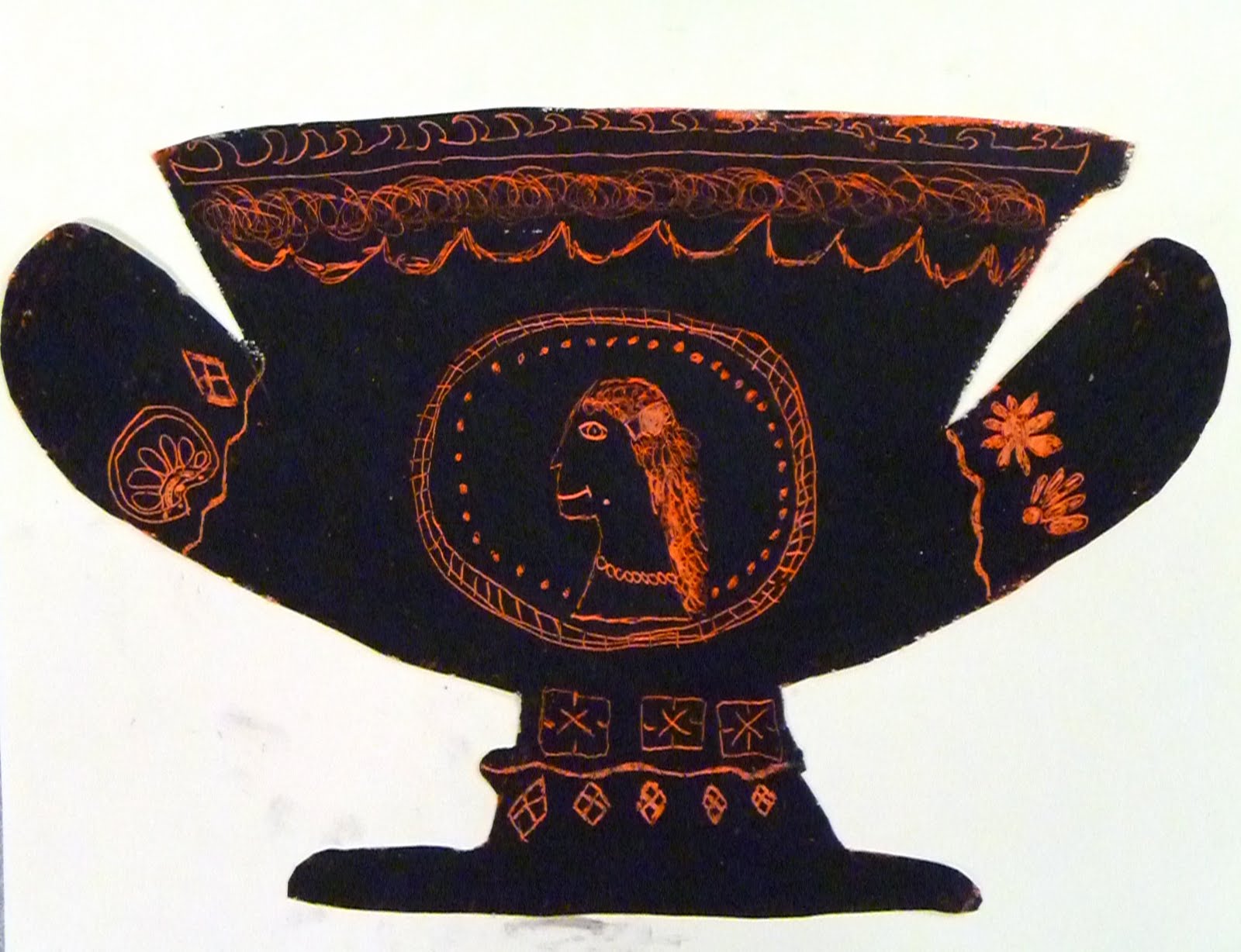 From the Sketchbook of Bridget Smith Greek Pots, take one