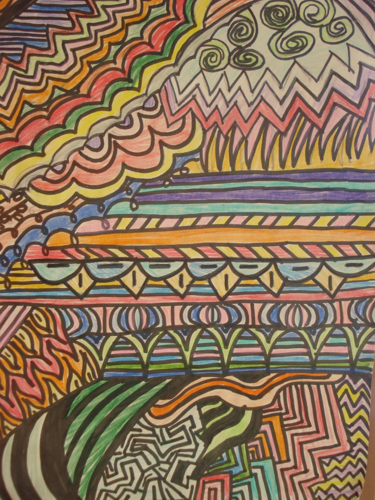 BuffaLove's The Art Room Expressive Line Design