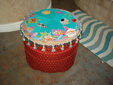 Lolly's Finished Footstool