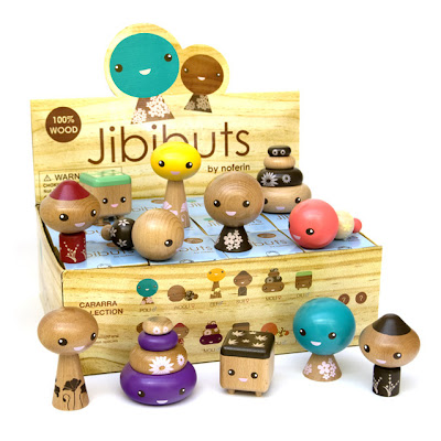 Jibibuts wooden blindbox by Noferin