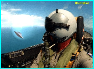 Pilot Chasing UFO