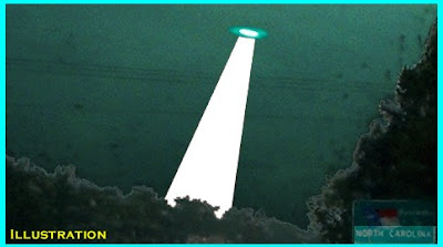 UFO Over North Carolina 1-24-07