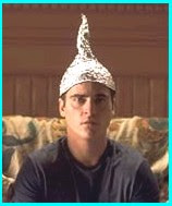 Joaquin Phoenix in Aluminum Hat