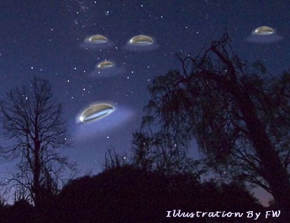 Top 10 States with The Most UFO Sightings