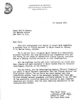 Al Chop to Henry Holt 1-26-1953