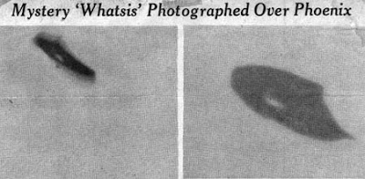 UFO Phototgraphed By William A Rhodes 7-7-1947