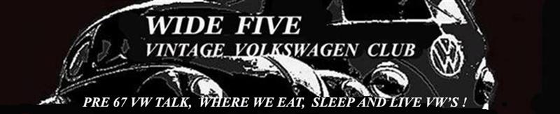 WIDE 5  VINTAGE VOLKSWAGEN CLUB